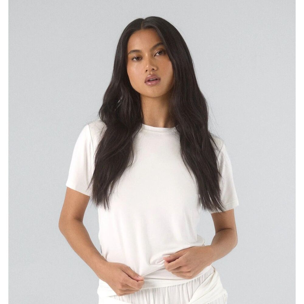 Modal Short Sleeve Tee - Off-White